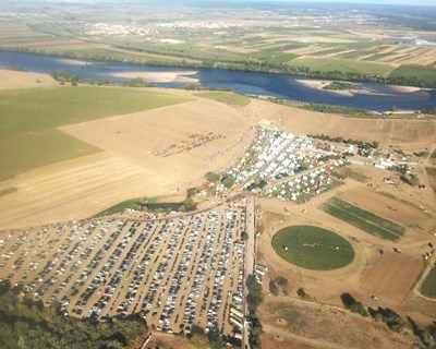 Plantação dos campos de batata da Agroglobal