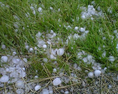 Queda de granizo destrói culturas em Valpaços