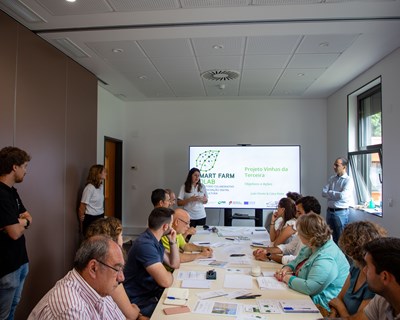 Reunião final do projeto "Vinhas da Terceira"