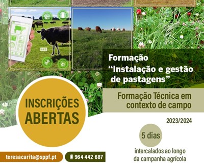 SPPF organiza formação sobre "Instalação e gestão de pastagens”