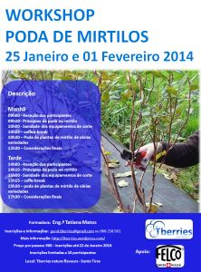 Workshop – Poda de Mirtilos