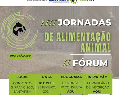 XIII Jornadas e II Fórum de Alimentação Animal